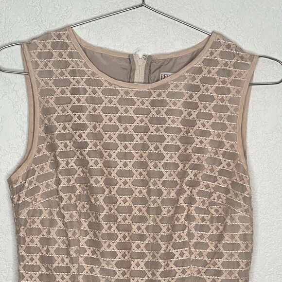 NWT Red Valentino Pink Ribbon Mesh A-Line Dress Size 2 Pink Blush - Picture 4 of 15